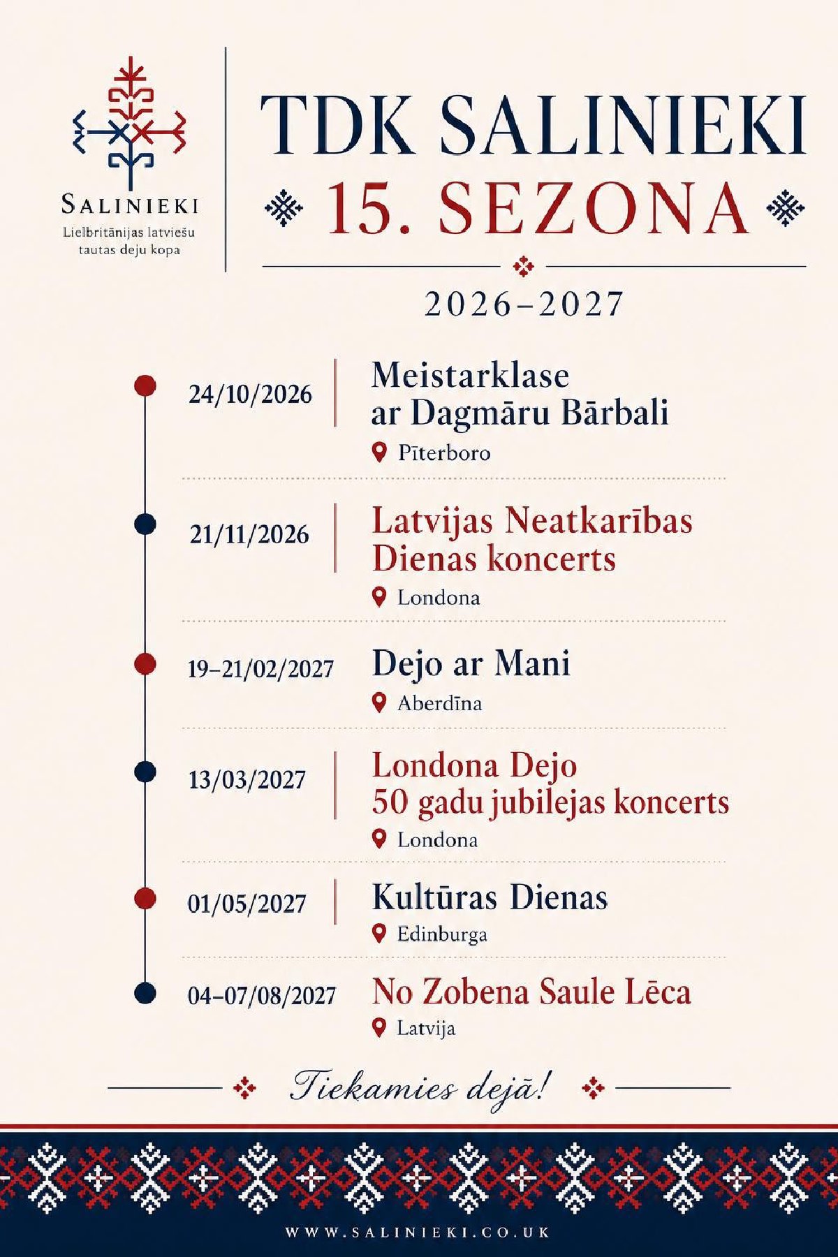 2026/27. gada sezonas kalendārs